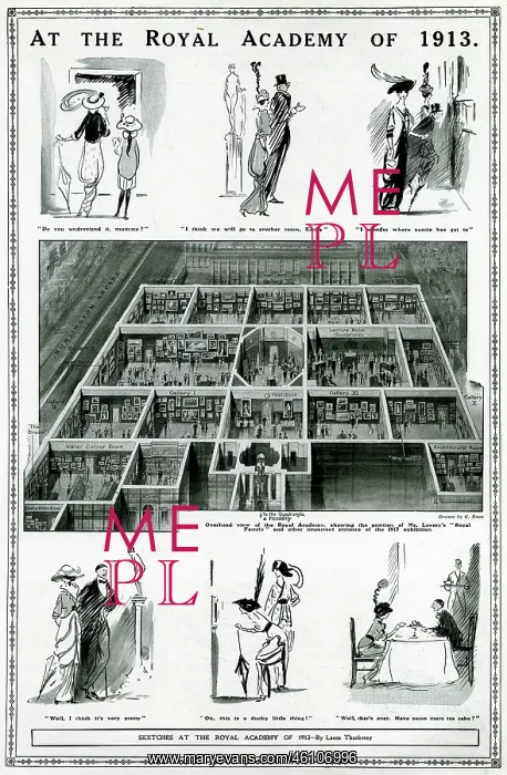 : At the Royal Academy exhibition of 1913 : At the Royal Academy exhibition of 1913