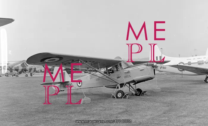 : Royal Air Force Auster T.7 WE600 : Royal Air Force Auster T.7 WE600