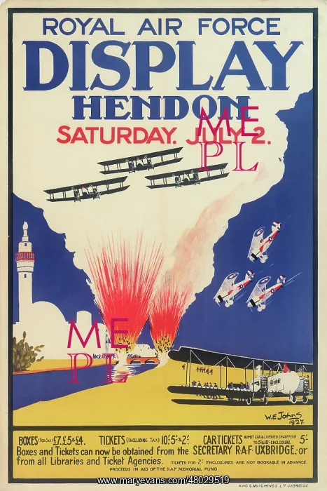 : Royal Air Force Display Poster, Hendon : Royal Air Force Display Poster, Hendon