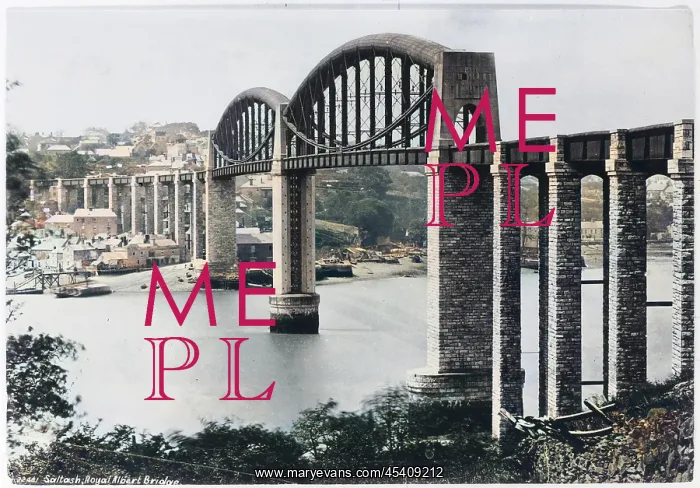 : Royal Albert Bridge (Brunel Bridge) Saltash : Royal Albert Bridge (Brunel Bridge) Saltash