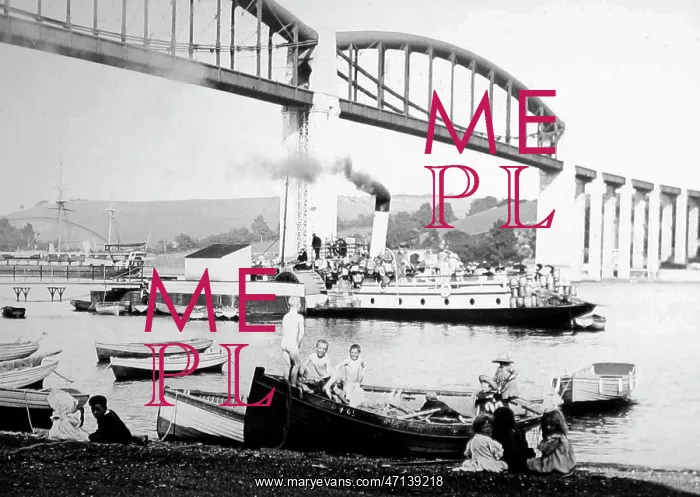 : Royal Albert Bridge, Saltash, early 1900s