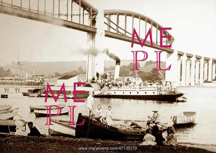  : Royal Albert Bridge, Saltash, early 1900s