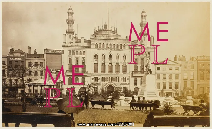 : Royal Alhambra Palace in Leicester Square, London 1877 : Royal Alhambra Palace in Leicester Square, London 1877