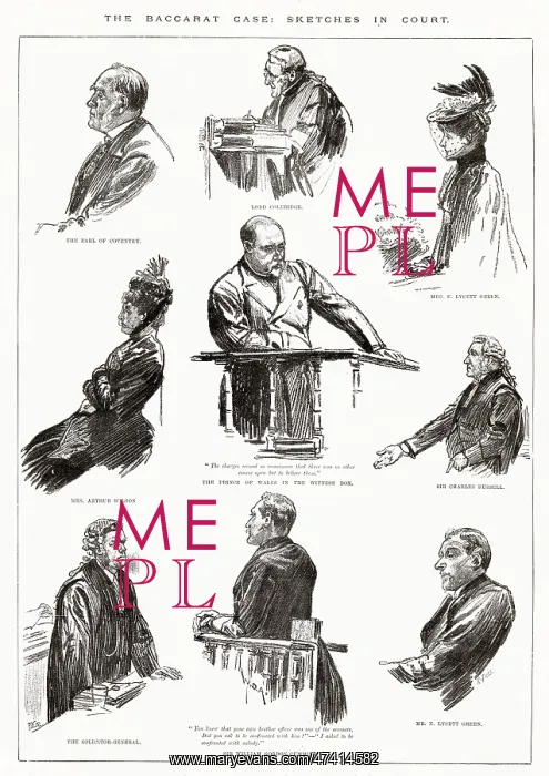 : Royal Baccarat Scandal 1891 : Royal Baccarat Scandal 1891