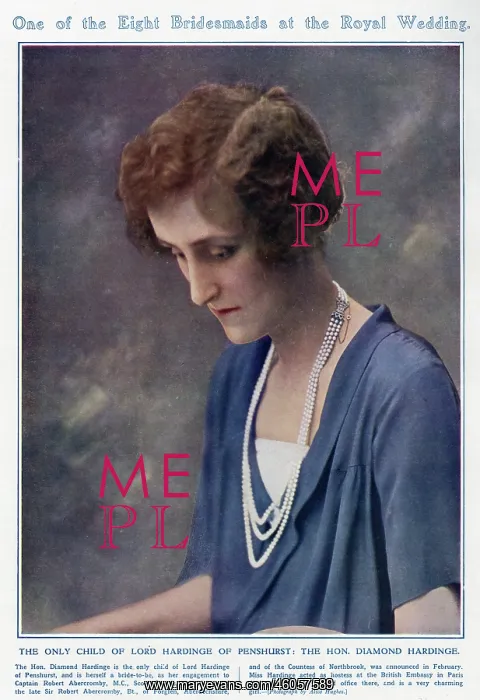 : Royal bridesmaid - Hon. Diamond Hardinge : Royal bridesmaid - Hon. Diamond Hardinge