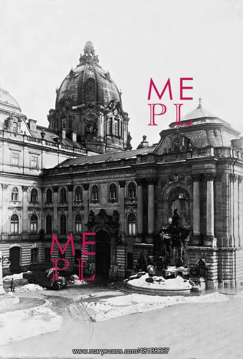 : Royal Castle in Budapest, 1918 : Royal Castle in Budapest, 1918