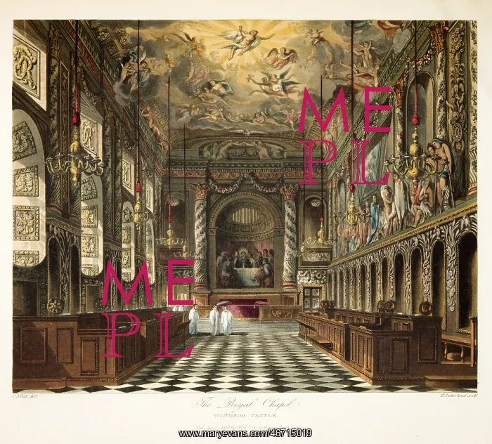 : The Royal Chapel, Windsor Castle : The Royal Chapel, Windsor Castle