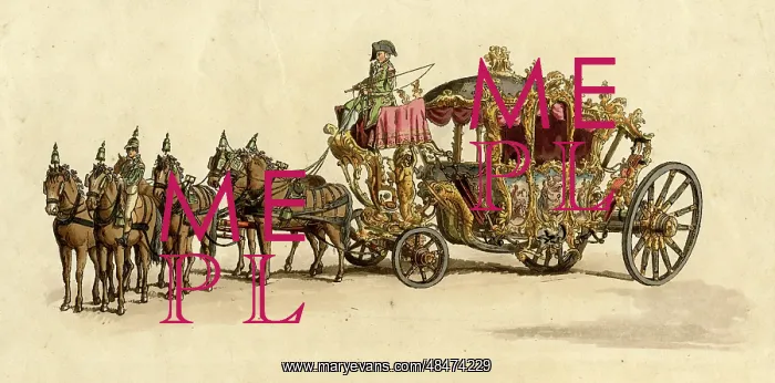  : Royal coach and horses, ready for a special event