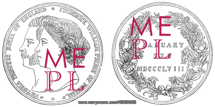: Royal commemerative wedding medal : Royal commemerative wedding medal