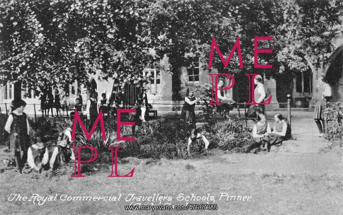 : Royal Commercial Travellers Schools, Pinner - Girls Garden : Royal Commercial Travellers Schools, Pinner - Girls Garden