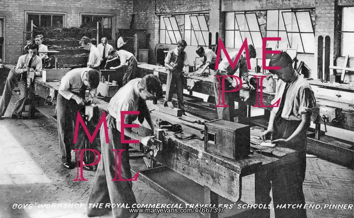 : Royal Commercial Travellers Schools, Pinner - Workshop : Royal Commercial Travellers Schools, Pinner - Workshop