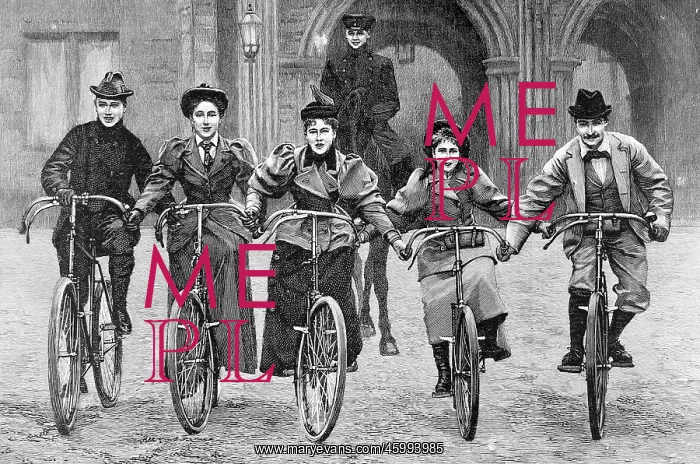 : Royal Cyclists at Coburg 1896 : Royal Cyclists at Coburg 1896