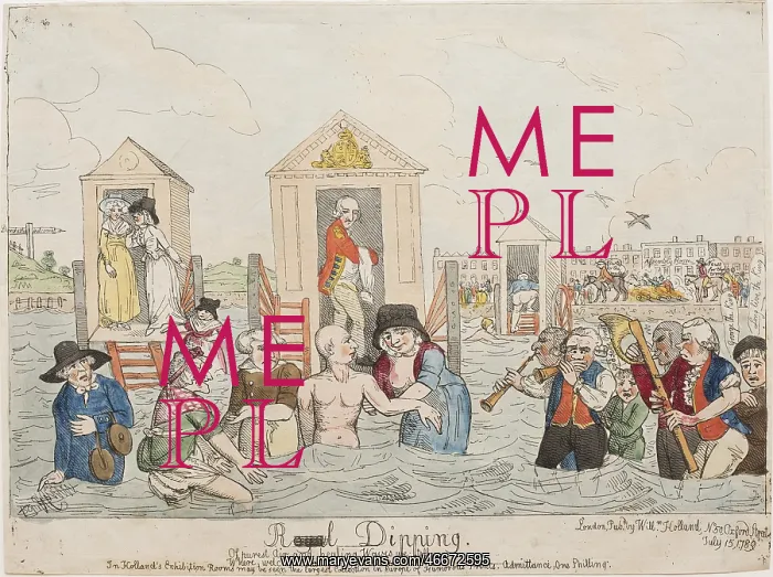 : Royal Dipping, 1789 : Royal Dipping, 1789