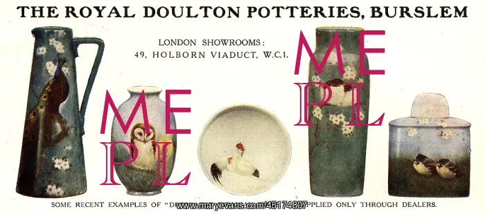 : Royal Doulton Advertisement : Royal Doulton Advertisement