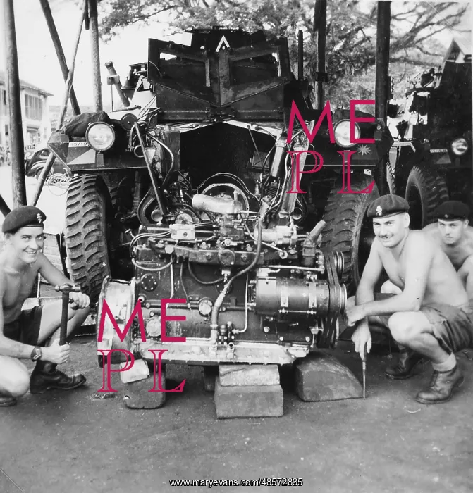  : Three Royal Electrical and Mechanical Engineer craftsmen