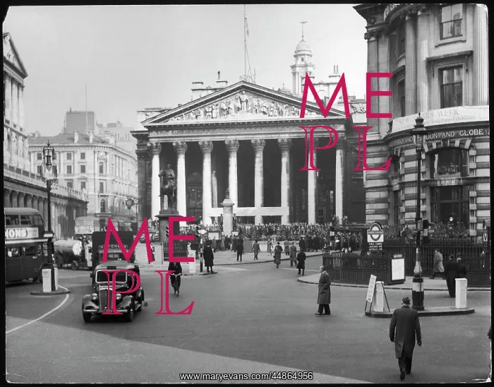 : ROYAL EXCHANGE 1950S : ROYAL EXCHANGE 1950S