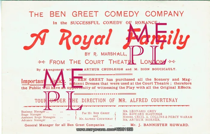 : A Royal Family by Robert Marshall : A Royal Family by Robert Marshall
