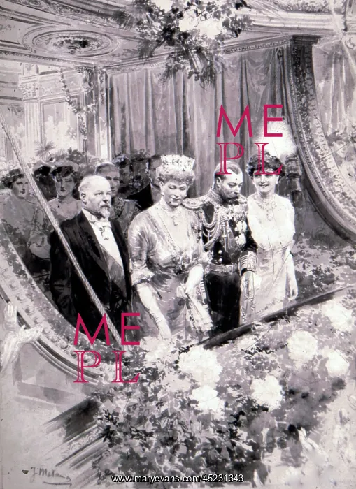 : The Royal Gala Performance, Paris Opera, April 1914 : The Royal Gala Performance, Paris Opera, April 1914