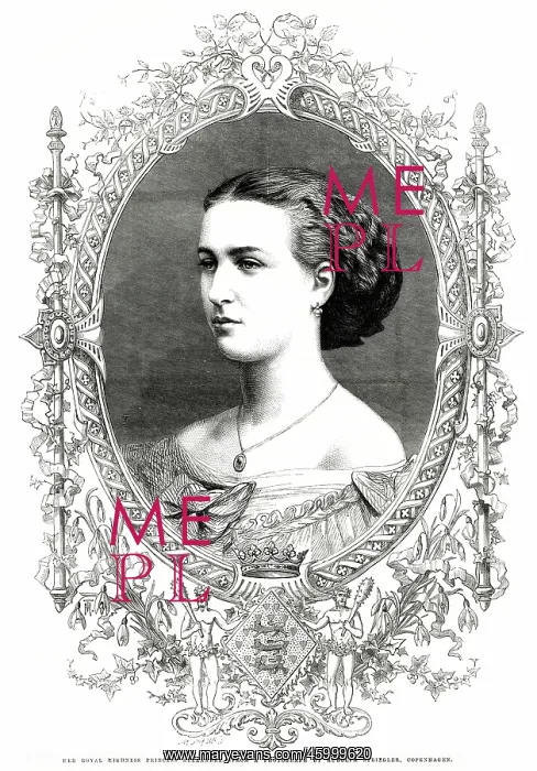 : Her Royal Highness Princess Alexandra 1862 : Her Royal Highness Princess Alexandra 1862