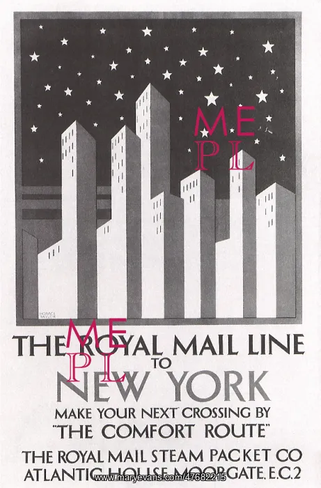  : The Royal Mail Line of New York