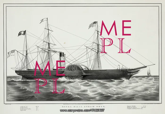  : Royal mail steam ship, Asia