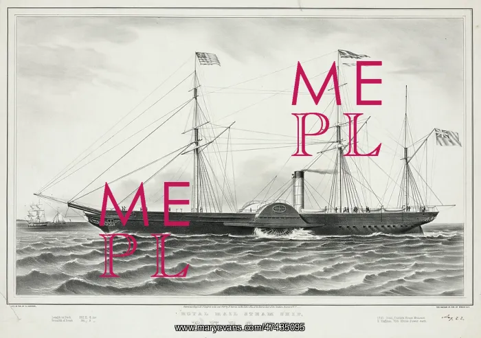  : Royal mail steam ship, Europe