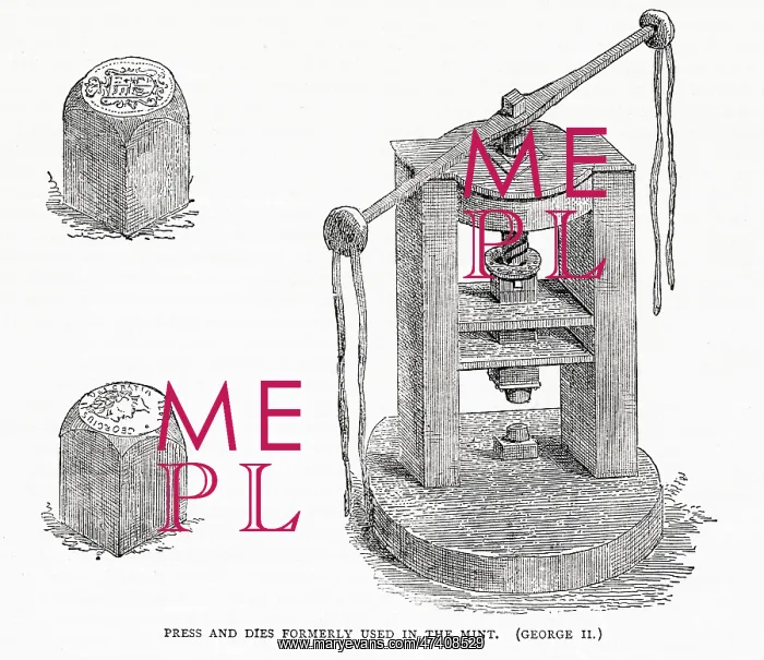 : The Royal Mint - Press and Dies Equipment : The Royal Mint - Press and Dies Equipment