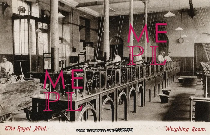 : The Royal Mint - Weighing Room : The Royal Mint - Weighing Room