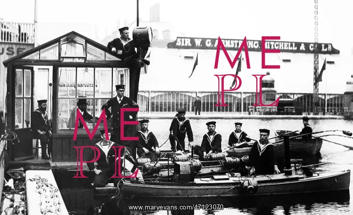 : Royal Naval Exhibition 1891 - the electrically : Royal Naval Exhibition 1891 - the electrically