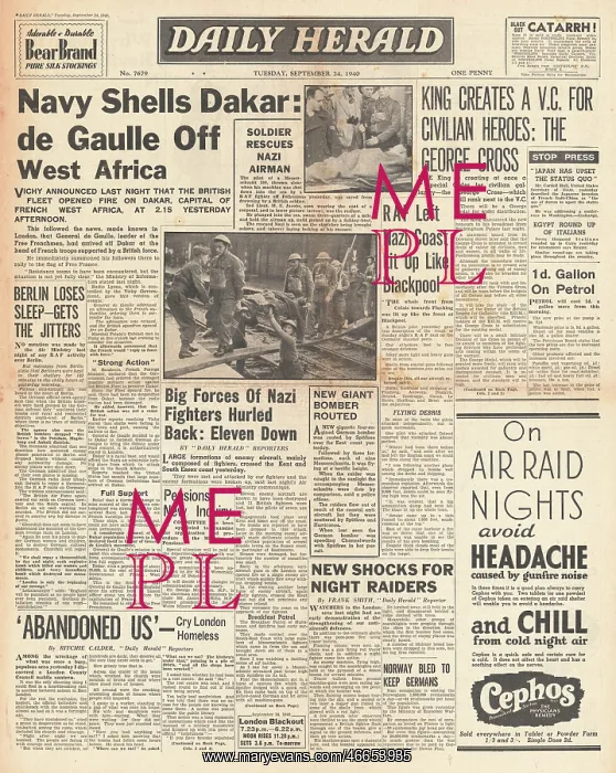 : Royal Navy Bombards Dakar : Royal Navy Bombards Dakar