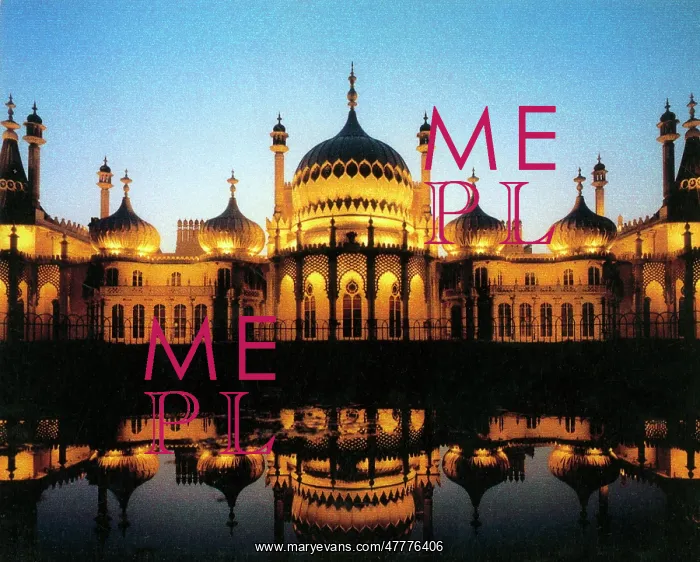 : The Royal Pavilion, Brighton - Illuminated : The Royal Pavilion, Brighton - Illuminated