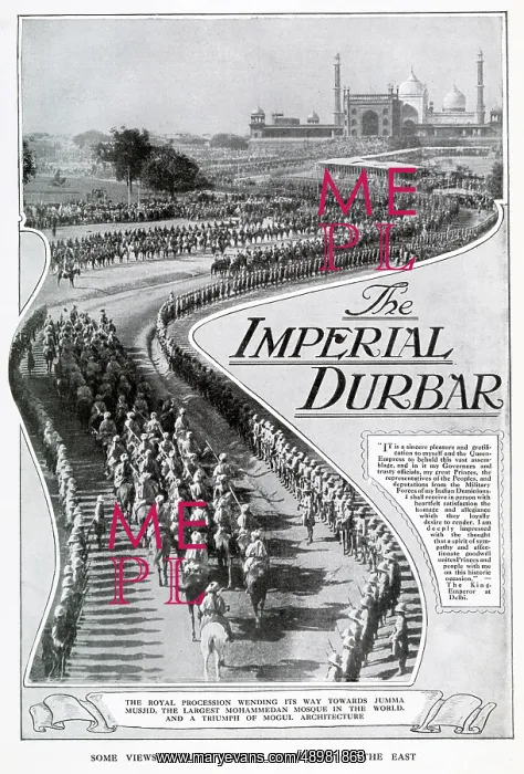 : Royal Procession in Imperial Durbar 1911 : Royal Procession in Imperial Durbar 1911