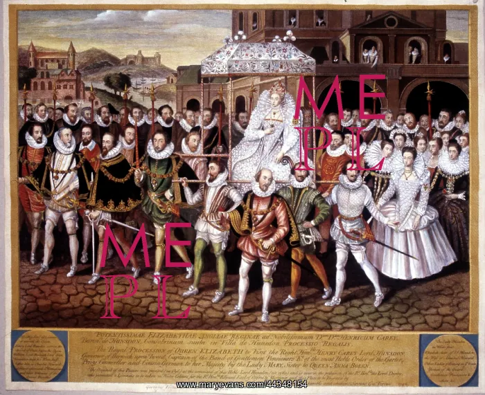 : The Royal Procession of Queen Elizabeth I : The Royal Procession of Queen Elizabeth I