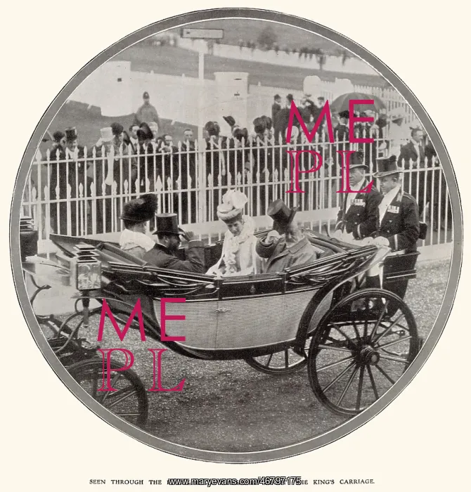 : Royal Procession at Royal Ascot 1908 : Royal Procession at Royal Ascot 1908