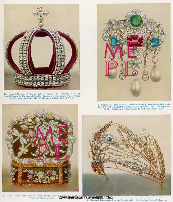 : The royal regalia of the Romanoffs : The royal regalia of the Romanoffs