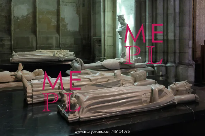 : Royal tombs, Basilique Saint-Denis, Saint-Denis, France : Royal tombs, Basilique Saint-Denis, Saint-Denis, France