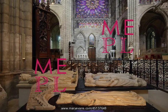 : Royal tombs, Basilique Saint-Denis, Saint-Denis, France : Royal tombs, Basilique Saint-Denis, Saint-Denis, France
