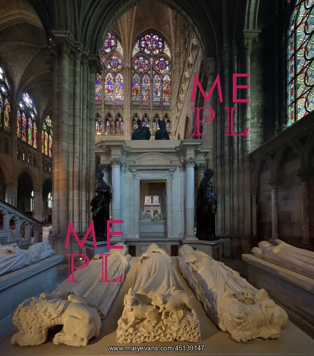 : Royal tombs, Basilique Saint-Denis, Saint-Denis, France : Royal tombs, Basilique Saint-Denis, Saint-Denis, France