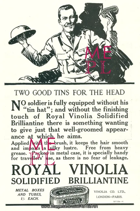 : Royal Vinolia Advertisement : Royal Vinolia Advertisement