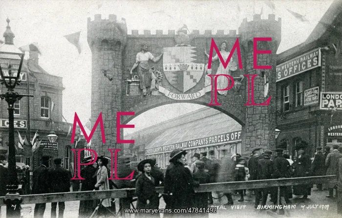 : Royal Visit to Birmingham - 7th July, 1909 : Royal Visit to Birmingham - 7th July, 1909