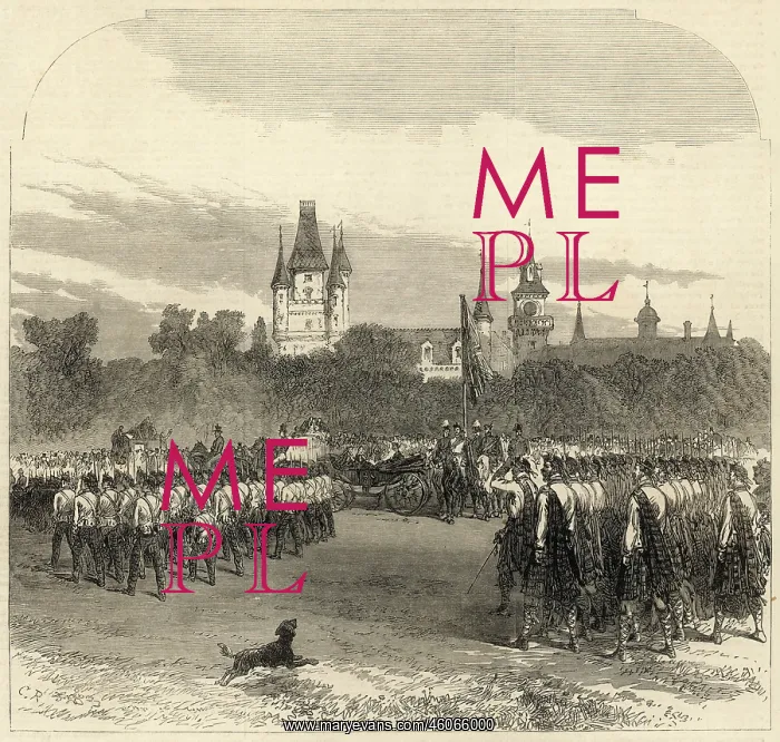 : Royal visit to Dunrobin Castle 1866 : Royal visit to Dunrobin Castle 1866