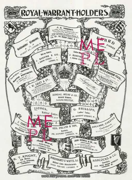  : Royal Warrant Holders
