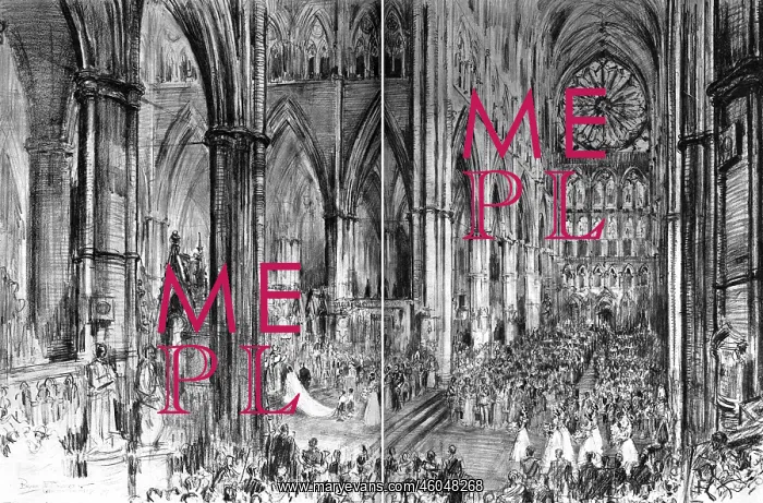  : Royal Wedding 1947 - Westminster Abbey