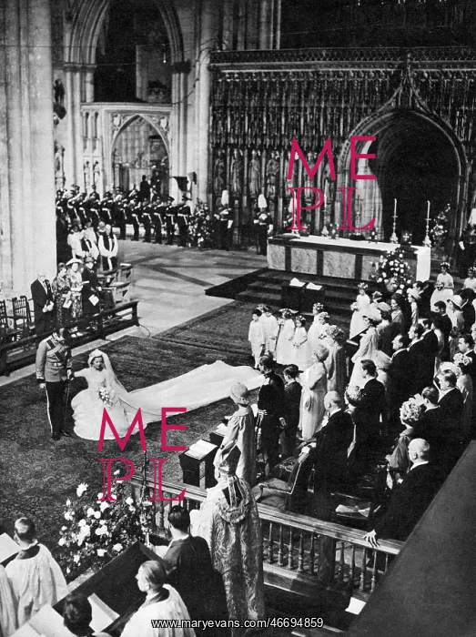 : Royal Wedding 1961 - a dignified moment : Royal Wedding 1961 - a dignified moment