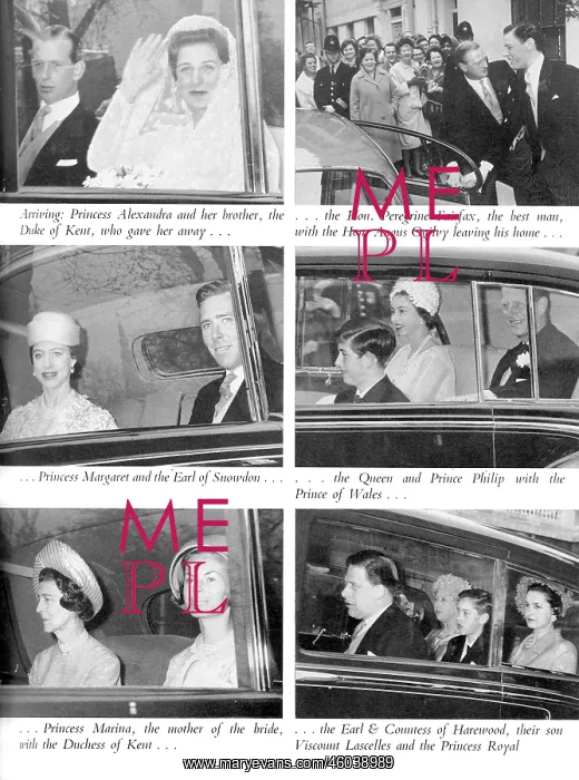  : Royal Wedding 1963 - royal guests