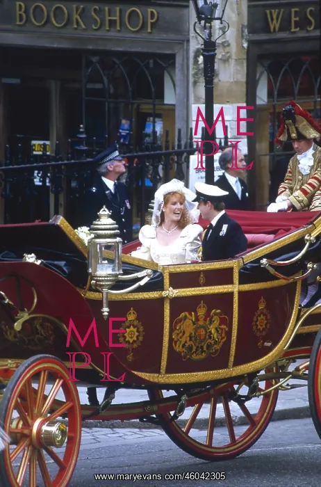 : Royal Wedding 1986 - just married : Royal Wedding 1986 - just married