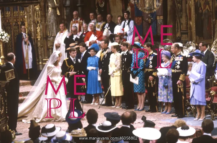 : Royal Wedding 1986 - marriage ceremony : Royal Wedding 1986 - marriage ceremony