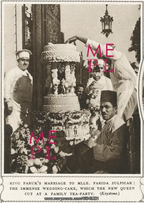: The royal wedding cake : The royal wedding cake