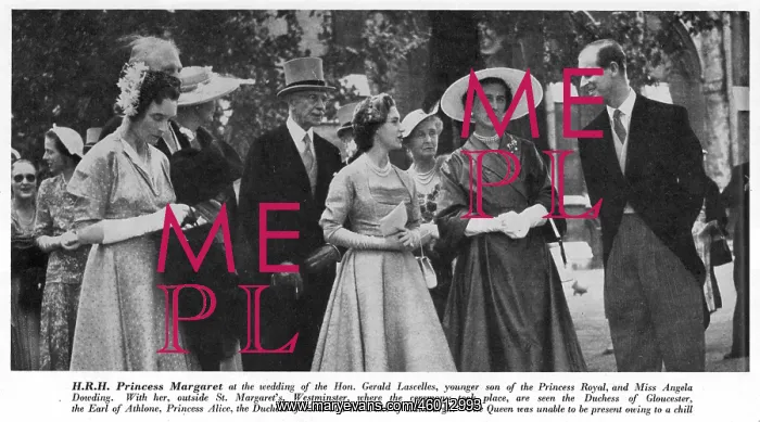 : ROYALS / LASCELLES WEDDING : ROYALS / LASCELLES WEDDING
