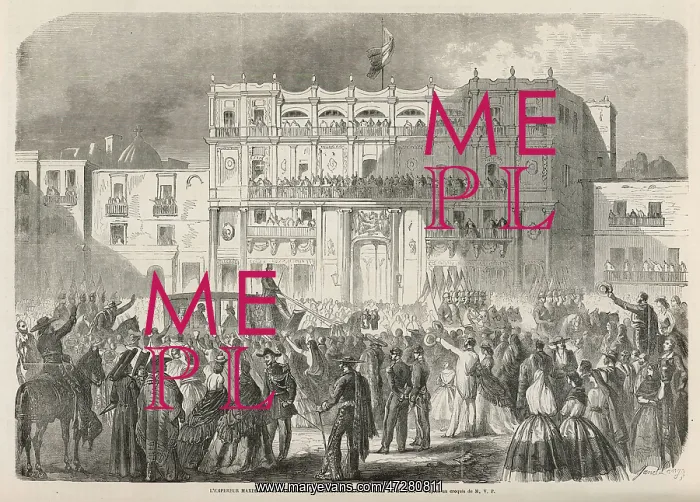 : ROYALS IN MEXICO 1864 : ROYALS IN MEXICO 1864